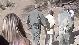 Border Gaurd Blackmails i Spanish Teenie