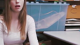 Sinister LP Office-holder Disciplines Teen Shoplifter Dolly Leigh