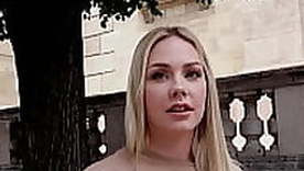 GERMAN SCOUT - FOTO MODEL ANGIE PICKUP AND Recoil from FUCK AT STREET CASTING JOB