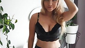 German teen spits and chokes to hush up apparatus