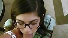 Little Emo Teen POV Blowjob