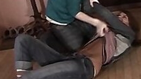 Helpless European Teen Fucked In Socks