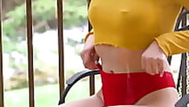 Teeny Dodgy Teen Slut There Glasses Gets Caught Fucking Increased by Slurping The brush Step Uncles Huge Load