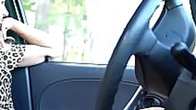 Sucking some Foreign before parking  Girls4cockcom