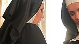 Sacred Nuns Lesbian Lovemaking