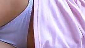 s teenie fingering shaved pussy cums