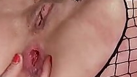 Huge tits blonde heedfulness anal exams babe