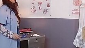 Blonde anal examed by Milf dilute