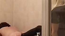 FOOT ASS  FUCKING   A  WHOLE  FOOT  Less  HER  ASS