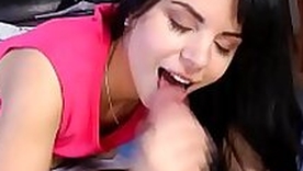 Teen fucks superannuated man in the lead cocksucking