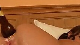 Young Babe Anal - Bottle Fist Baseball Bat