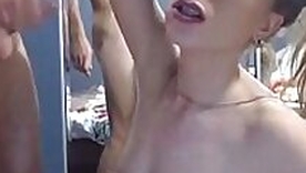 deepthroat anal bush-league in stockings - skinnyamateurscom