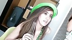 Real irish teen spunked