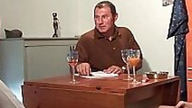 MMF Petite french student anal fisted and covered in hot cum