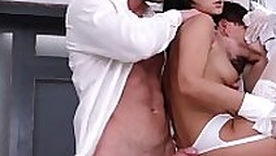 Young Courtesans - Hot courtesan Angie Moon teasing two guys