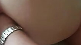 PHAT curvy British blonde amateur anally fisted until she squirts