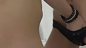 Skinny european lesbian teenager