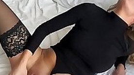 Fucked Themselves with a Beamy Dildo to a Hotel Room