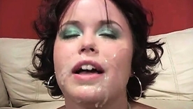 Four African-American men star in this latest release, which begins with a sensual hand and blowjob scene. Featuring Kaci Starr.