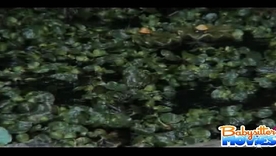 Gwen Diamond, amateur blonde, engages in provocative behavior with kissing