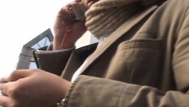 Maria Ozawa flaunts her sensual curves in an outdoor solo performance