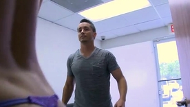 Brunette pornstar Jayden Jaymes with big boobs and ass rides hardcore