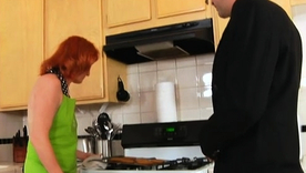 Sasha Brand, a surprising redhead, enjoys a hardcore love occasion