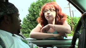 Redhead Trinity experiences surprise anal creampie from a new acquaintance