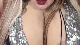 Experience the allure of blonde bombshell Susi as A she tantalizingly inserts pantyhose into her moist folds.