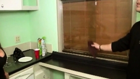 European teen Katie Cummings gets angry with an increment of pees on Johnny's big cock