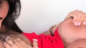 Ariella Ferrera's taboo threesome with be in charge and big boobs