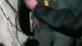 Public pissing and flashing at Mardi Gras celebration