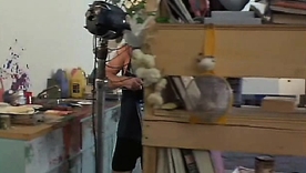 Kari Wuhrer's nude poses for an tastemaker taste rendition