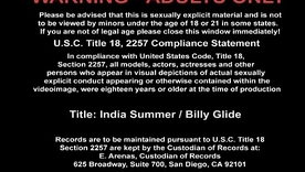 Indian beauty India Summer in intense hardcore action