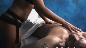 Ally Kay's naughty massage session exposed by hidden spy cameras