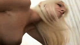 Blonde beauty Lena Cova in hardcore interracial resolution