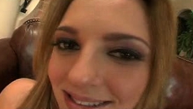 Lexi Dote on gives a mind-blowing deepthroat and handjob in this steamy video