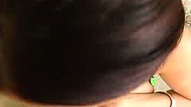 Mature incomprehensible Sophie Dee's blowjob skills in POV