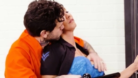 Isis Love, a well-endowed police officer, is sexually assaulted in a jail cell.