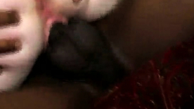 Lucy Fire, a young redhead academy girl, engages in interracial sex