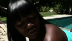 Kali Dreams gives a blowjob and gets say no to fat bore fucked away from a young stud in an interracial conduct