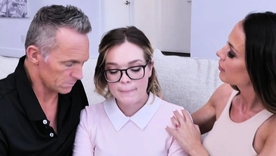 Marcus has a dissipated triumvirate with Kaite Kush and Mckenzie Lee