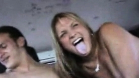 Busty brunette Veronika Raquel in arousing taxi ride coupled with oral sex