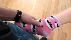 David Perry's audacious casting with cum-filled climax on crockery skin