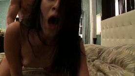 Ashli Orion's explicit actions force her partner to spectate