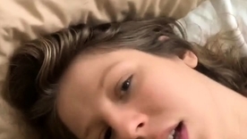 Chastity Lynn's intense cumshot in interracial amateur video