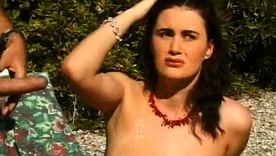 Interview with pornstar Kismet Rosenberg and outdoor tint session