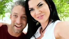 small tits model lola taylor facialized after hard intercourse