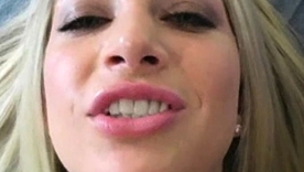 Sammie Rhodes flaunts say no to big boobs and seduces with foot fetish in HD video