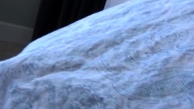 Amber Chase, a milf with heavy boobs, eagerly gives a blowjob and facial in this reality video